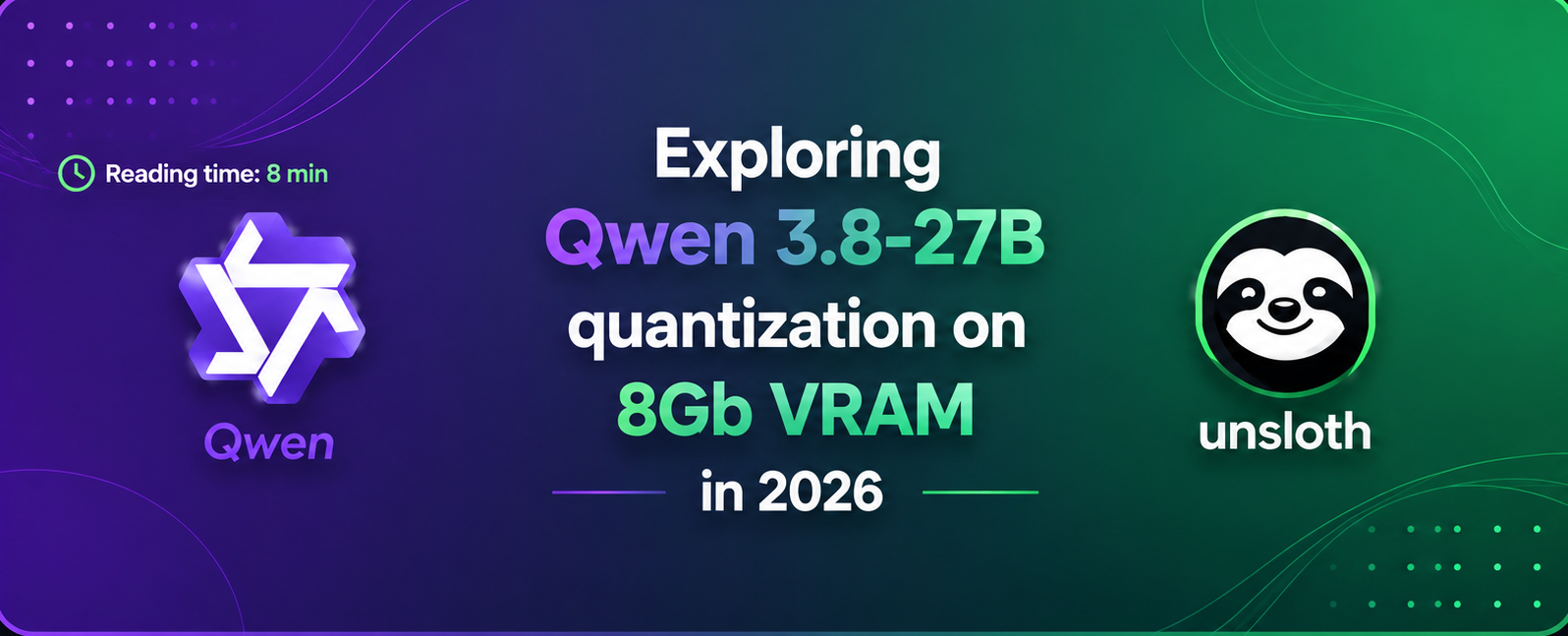 Exploring Qwen 3.8-27B 1 bit quantization on 8Gb VRAM in 2026