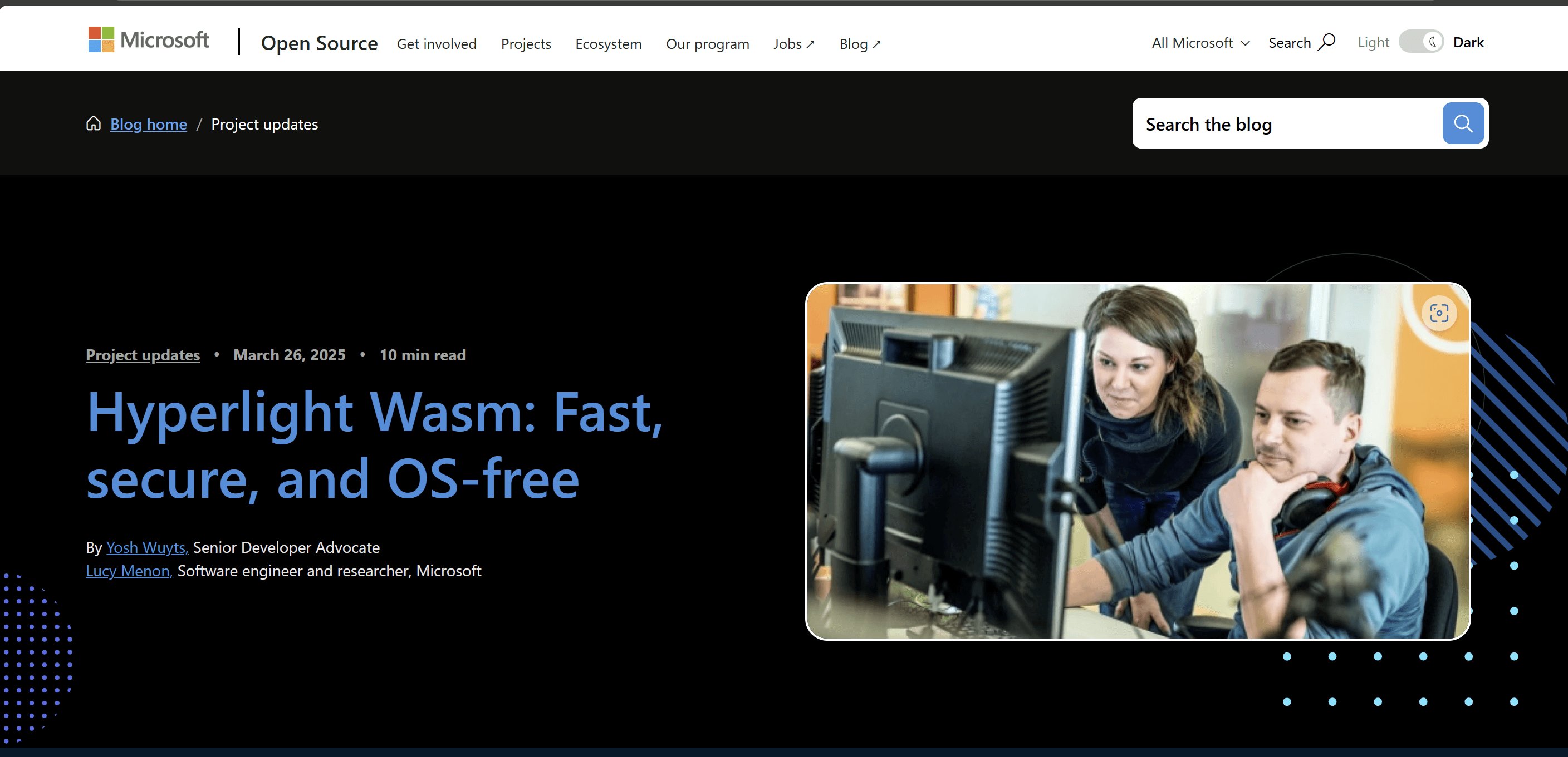 Hyperlight Wasm announced Hyperlight Wasm announced